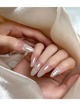ミラーグラデーション｜ホワイト