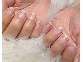 アムレート ネイル 蕨(Amuleto NaiL)/カラーフレンチネイル