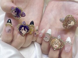 痛ネイル 持ち込みデザイン
