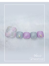 フットネイル：No.12