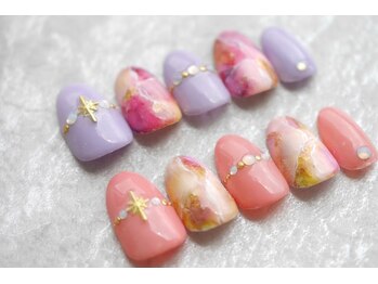 ネイルサロン ブリオン(Nail Salon Bullion)/大理石ネイル