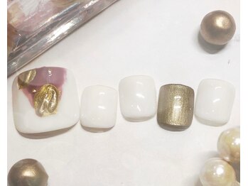 塗りかけニュアンス　