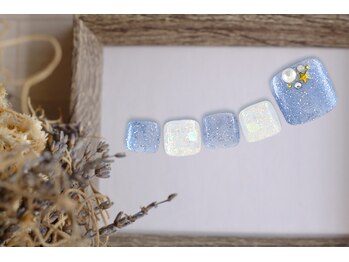 ファストネイル 大阪梅田店(FAST NAIL)/梅雨ネイル 紫陽花 【11270】