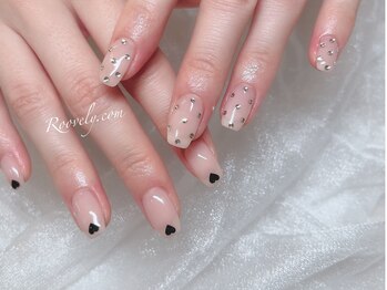 ルブリー(roovely)/ハートホロ×ストーンネイル