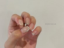 マリーネイルズ 大阪梅田店(MARIE NAILS)/新規様8000円 クリア 0720a