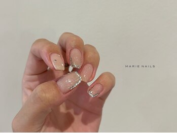 マリーネイルズ 大阪梅田店(MARIE NAILS)/新規様8000円 クリア 0720a