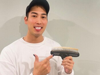 ホワイトニングショップ 尼崎店の写真/【メンズホワイトニング】コーヒーや煙草による黄ばみを解消◆歯本来の自然な美しい白さで清潔感UP!!