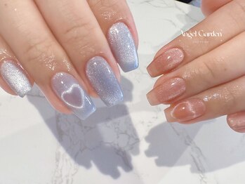 エンジェルガーデンネイル 池袋店(Angelgarden nail)/ハートマグ♪