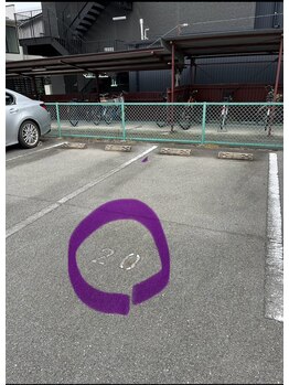 ビーオリビン(B-olivine)/駐車場のご案内( ´ ▽ ` )/