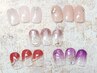 ちょいたしA【シンプルAベースに選べるストーンアート】¥6,400