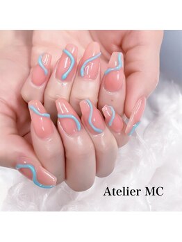 アトリエ エムシー 新富町(Atelier MC)/ニュアンスネイル