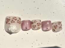 ピョルネイル 浦和(Byul Nail)/レオパード×バラ