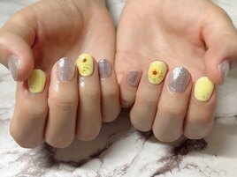 ☆ひまわり定額ネイル☆