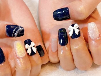 ムーピーネイル(moopy nail)/◆check×flashmag