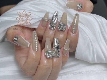 ウメネイルスタジオ(UME NAIL STUDIO)/長さだしやり放題×つけ放題