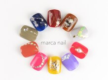 マルカネイル(marca nail)/フット親指アート　オフ込み