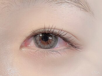 まつげエクステサロン ヘアーリゾートエーアイ 浅草店(hair resort Ai)/ブラウンフラットラッシュ 100本