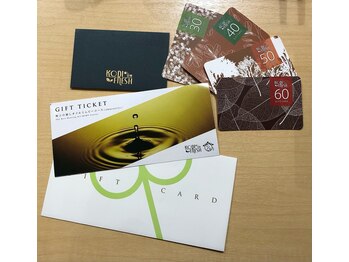 コリフレッシュ 聖蹟桜ヶ丘店/ギフトカード