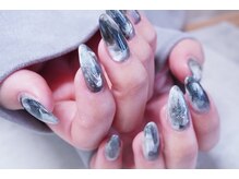 プチリリィ(Petit Lily)/大人のマーブルネイル