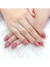 エクルビューティーツー(ECRU Beauty 2)/ミラーフレンチネイル