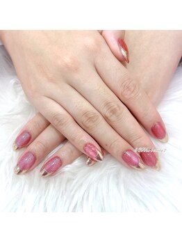 エクルビューティーツー(ECRU Beauty 2)/ミラーフレンチネイル