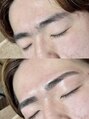 ピピポ ネイルアンドアイ 豊岡店(PIPIPO NAIL&EYE) 男性のアイブロウワックスも流行っています!