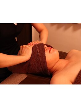 ヘッドスパで癒されたい