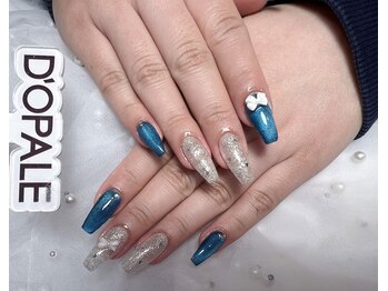 ドパルネイル 上野(DOPALE.Nail)/チップ長さ出し持ち込みデザイン