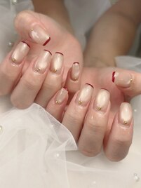 先端細フレンチ