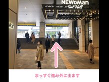 ジアンナ/新宿駅からの道案内（新南改札3