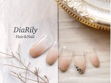 ディアリリー(Dia Rily)/先端ラメ＆ストーン