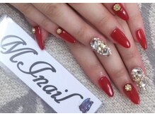 エムアイネイル(MI nail)/スカルプアートつけ放題￥12300