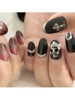 ネイルスミス 高松店(Nailsmith)/スカル×クロス