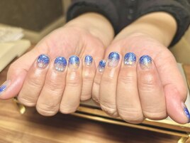 推しカラーネイル