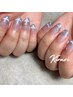 【ハンド　キラキラネイル】　マグネットorフラッシュネイル