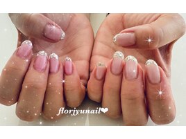 ガラスフレンチnail