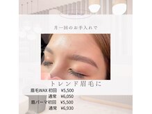 目元とカラダがととのうサロン Rees -Lash Relax-の雰囲気（【期間限定】眉MENU4400円クーポン配信中♪詳しくはクーポン欄へ）