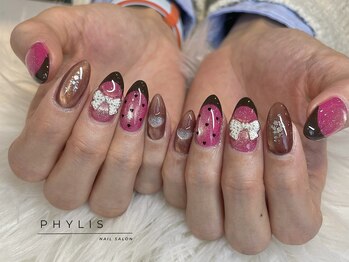 マグネットネイル フレンチ