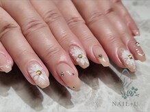 ネイルプラスユウ(NAIL+U)/フラワーネイル