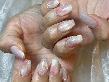 シャワーズ(Showers.)の写真/≪パラジェル導入店≫"シンプルアート¥6050～"韓国・マグネットや大人可愛いアンニュイなカラーもお任せ♪