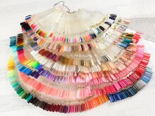 ネイルサロン ラメール(Nail Salon Lamel)の雰囲気（カラーは800色以上と、迷ってしまうほどの取り揃え♪）