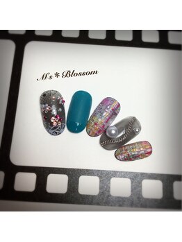 ネイルサロンアンドスクールエムズブロッサム(Nailsalon & school M's Blossom)/ジェルアートやり放題コース
