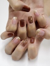 サニーサイド 梅田(Sunny side)/秋カラー　べっ甲　ミラー