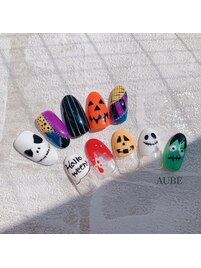 ハロウィンネイル