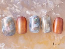 アイネイルズ 吉祥寺店(I nails)/夕日ネイル夕焼けマグネット