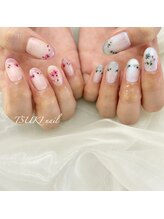 ツキネイル(TSUKI nail)/押し花ネイル