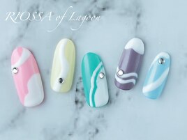 パステルデザインネイル