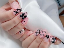 リンネイル 新大久保店(Rin Nail)/#待ち込みデザインOK　#付け放題