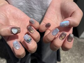 シェルブルーネイル