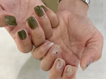 サンジュウヨン(34)/アシメトリネイル パラジェル